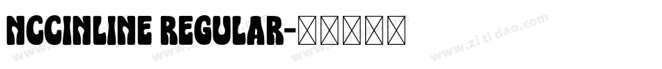 NCCINLINE Regular字体转换